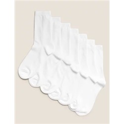 7pk of Ankle School Socks