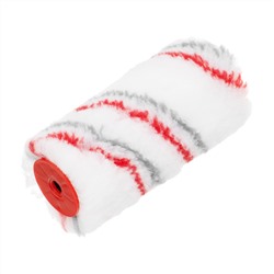 Миди-валик сменный для среднегладких поверхностей синтетический, 100 мм, ворс 12 мм, D 30 мм, D ручки 6 мм, полиамид MTX