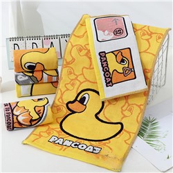 B.Duck, creative gauze children's towel for kindergarten, The genuine authorization of the little yellow duck series must be imitated!