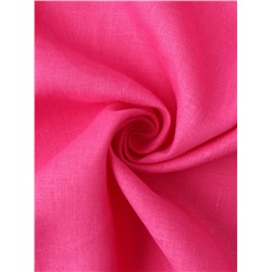 Комплект штор для кухни Этель Linen collection, 145×180 см - 2 шт., розовый, 100% лён 170 г/м²