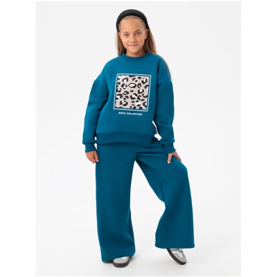 Костюм "Пятнышки" детский девочка сапфир