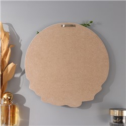 Настенные крючки декоративные «Хорошо быть дома. Бант и эвкалипт», дерево, 23.5×23.5 см