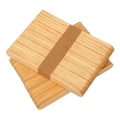 Шпатель медицинский, деревянный, шлифованный, 150×18×1.8, 100 штук в упаковке