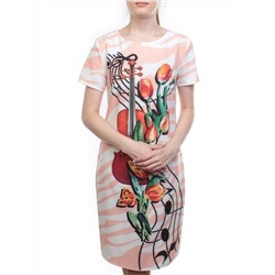 P307 PINK Платье женское (100% полиэстер)