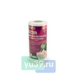 Салфетки Paterra спанплейс СВЕРХВПИТЫВАЮЩИЕ, 22 x 23 см./70 шт. в рулоне