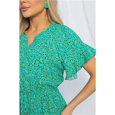 Платье Кристи (зеленое) П13206-35М