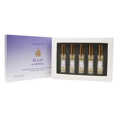 Подарочный набор Ланвин Eclat D'arpege For Women edp 5x12 ml