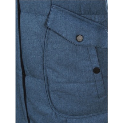 350 BLUE Пальто женское зимнее (200 гр. холлофайбера)