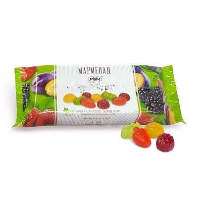 Мармелад Ягоды от Рахат пп/у 250гр, Рахат