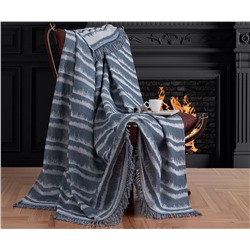 Накидка на Диван 170x220 см. 100% Хлопок Keten Desibel Petrol