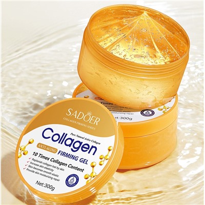 Гель для тела и лица с Коллагеном Sadoer, 300 гр.