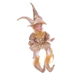 GAEM Игрушка набивная "Клоун" (музыкальный) , L18 W13 H49 см, разм.полк. Lп18 Wп13 Hп30 см