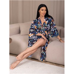 Женский халат мод.2153/2 / Синий