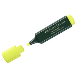 Текстовыделитель Faber-Castell "48" желтый, 1-5мм