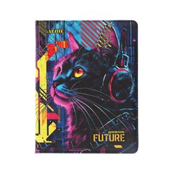Дневник школьный для 1-11 классов, deVENTE. Label. Cyber Cat, искусственная кожа, антивандальный