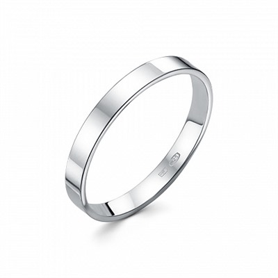 Кольцо родированное серебро 925*