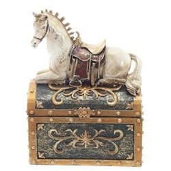 GAEM Шкатулка "Лошадь", L14,5 W9 H20 см
