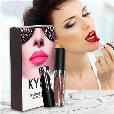 Помада Kylie Fashion Charm Lips Lipstick & Lip Gloss 2 in 1 Posie K 3 ml