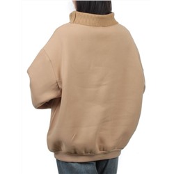 2510 BEIGE Толстовка женская (85% хлопок, 10% полиэстер, 5% спандекс)