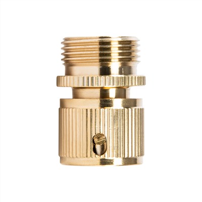 Соединитель латунный, быстросъемный, внешняя резьба 3/4, посадочный D 3/4 Palisad
