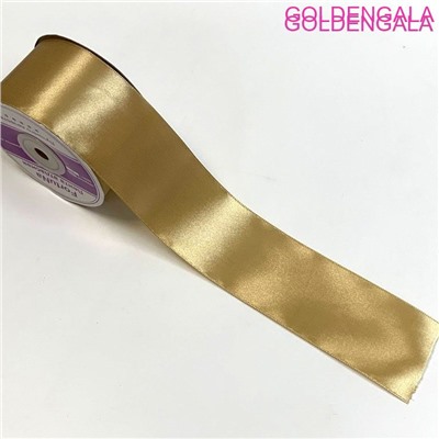 Лента атласная 1 метр шириной 4 см модель 1 цвет айвори