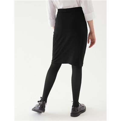 Girls' Short Tube School Skirt (9-18 Yrs)