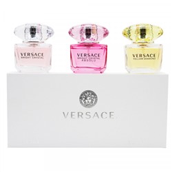 Подарочный набор Versace Crystal 3 x 30 ml (bright, absolu, yellow)