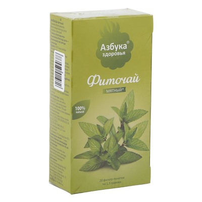 Фиточай Азбука Здоровья Мятный 20 шт