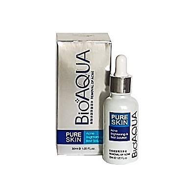 Bioaqua Pure skin Сыворотка-эссенция от акне (Acne Brightening & Best Solution), 30 мл.