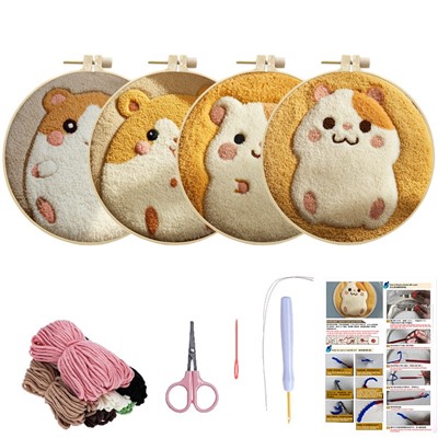 PUNCH Набор для творчества ковровая вышивка 945615599033-2