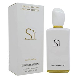 Giorgio Armani Si White Limited Edition For Women edp 100 ml