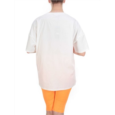KD-792 WHITE/CRIMSON Костюм-двойка женский 7986 TREND