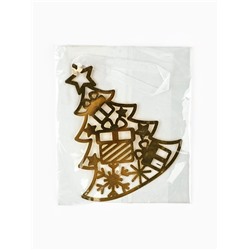 Ёлочная игрушка новогодняя «Ёлка», 8.9×9.1 см