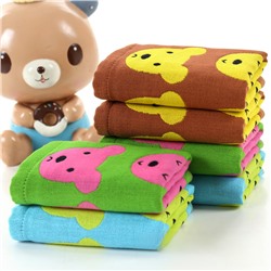 Gauze creative children's towel for kindergarten