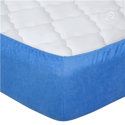 Простыня махровая на резинке Ирис Арт Дизайн