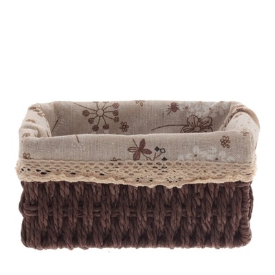 Корзина, L18 W12 H10 см