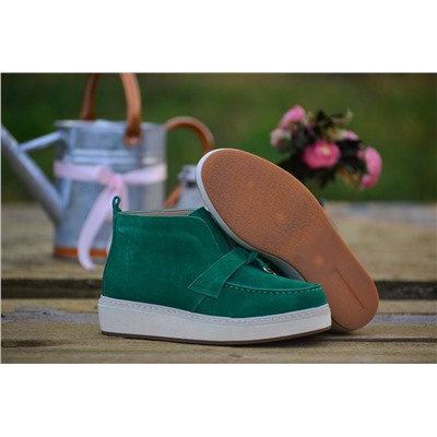 Топики из натуральной замши Camidy