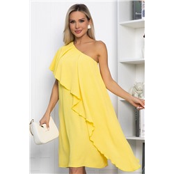 Платье Шардоне (лимонное) П13769-36М