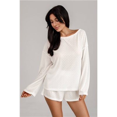 1506 БЕЛАЯ ПИЖАМА (РОМБ)1008286196