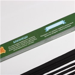 Благовония «Зодиак БЛИЗНЕЦЫ – мандарин», 8 палочек