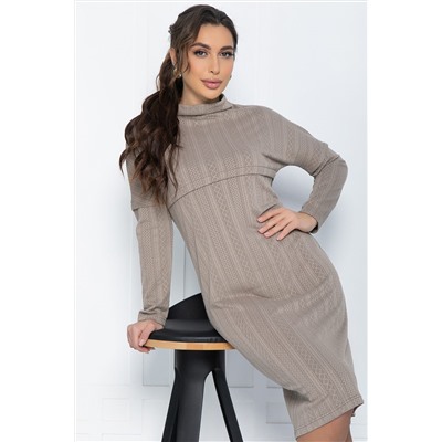 Платье Нарина (коричневое) П12049