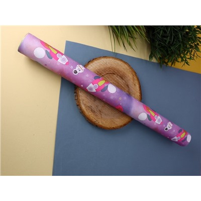 Упаковочная бумага «Rocket», purple (50*70 см)