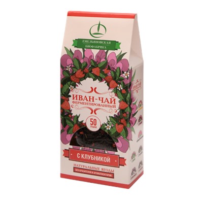 Иван-чай с клубникой 50гр