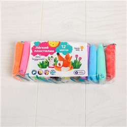 Воздушный пластилин,12 цветов