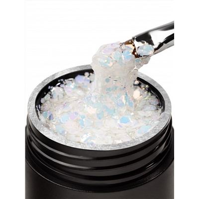 Manita Professional Гель-лак для ногтей с блёстками / Masquerade №02, 5 г