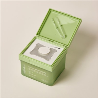 VVbetter Балансирующие успокаивающие тонер-пэды с цинком PCA, PHA, Moisture TM B / Jeju Yuja Balancing Pad, 120 шт.
