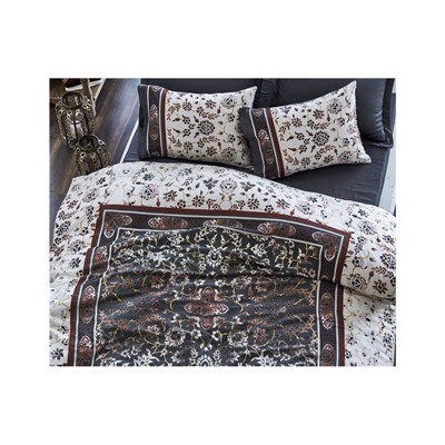 2 сп. Евро Комплект Постельного Белья Cotton Saten Aysima Çift - EcoCotton