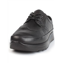 03-5301 BLACK Полуботинки женские (натуральная кожа)