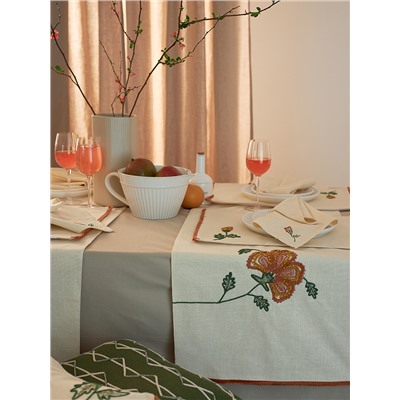 Салфетка сервировочная Spring flower из коллекции Ethnic, 45х45 см