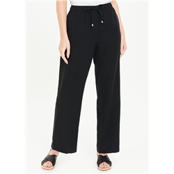 Wide Leg Linen Trousers